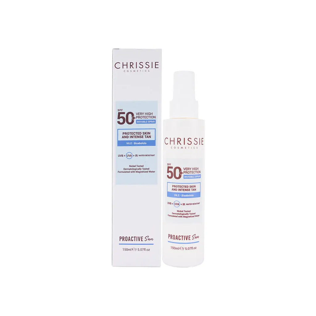 Chrissie Very High Protection Spf50 Invisible Spray 150ml