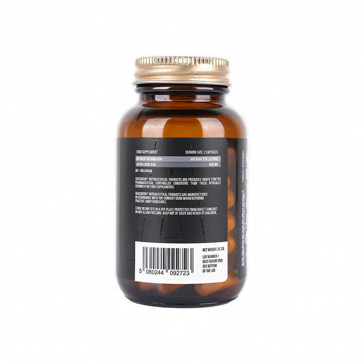 55493-Grassberg Alpha Lipoic Acid 600mg 60 Caps +1