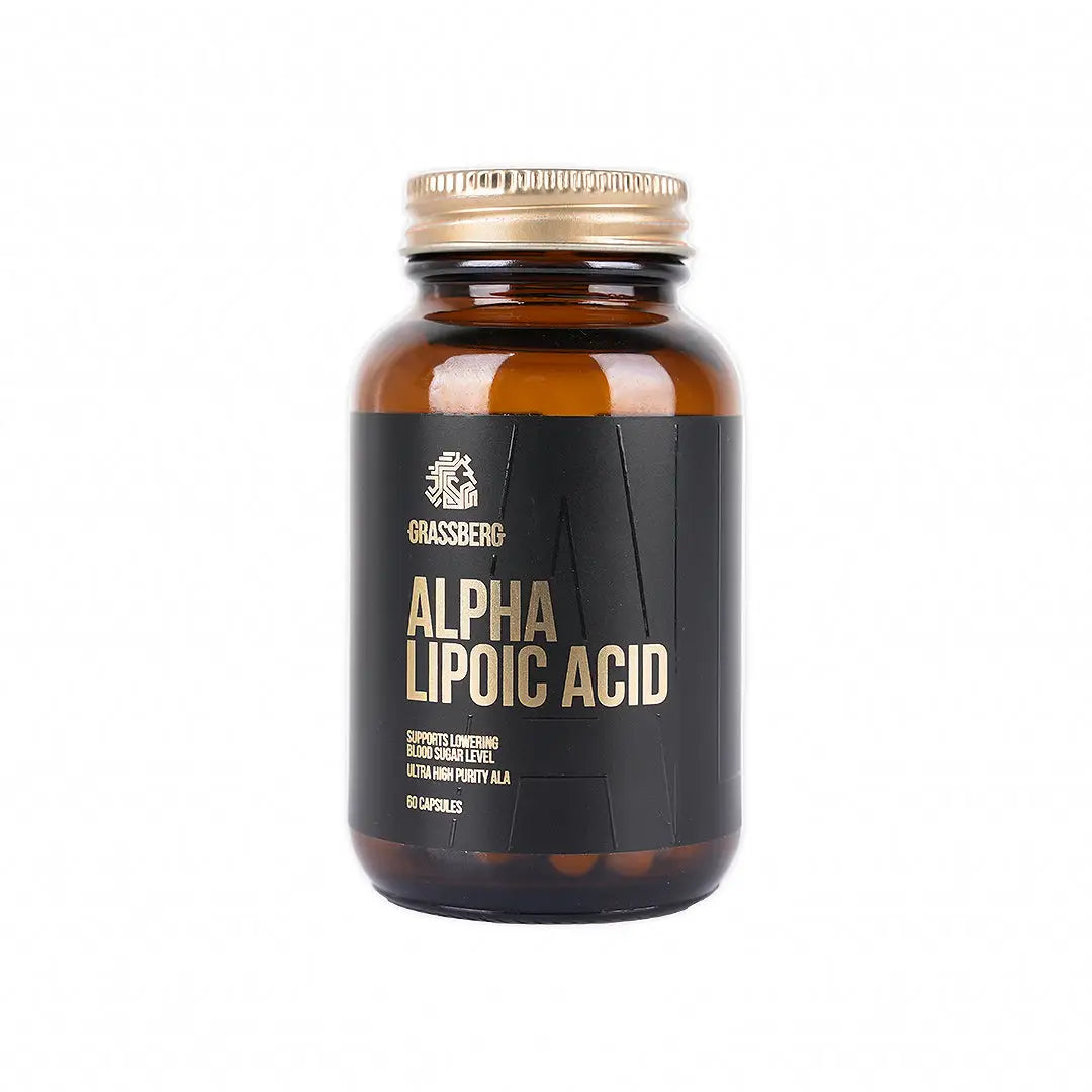 55493-Grassberg Alpha Lipoic Acid 600mg 60 Caps