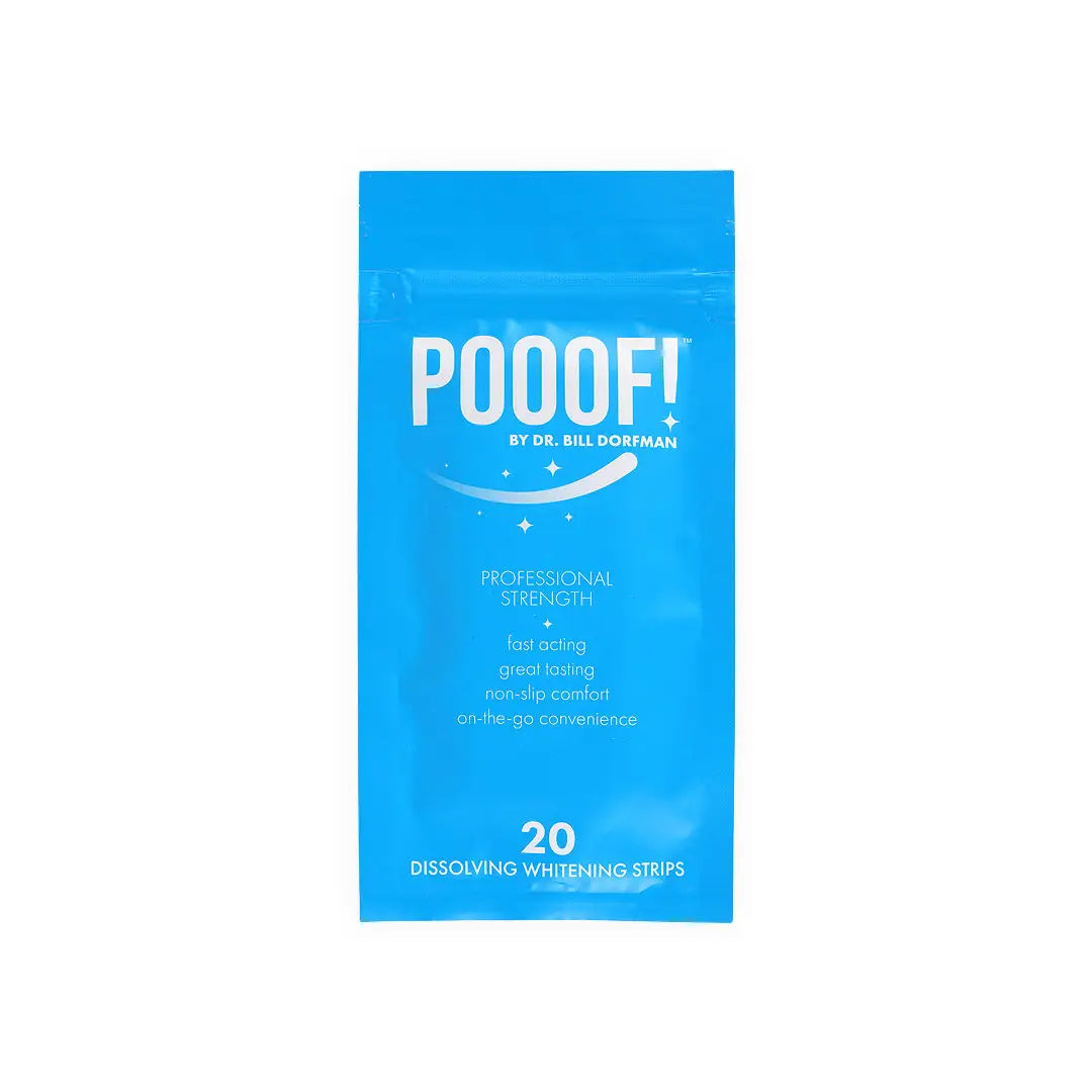 Pooof Dissolving Whitening Strips 20pcs
