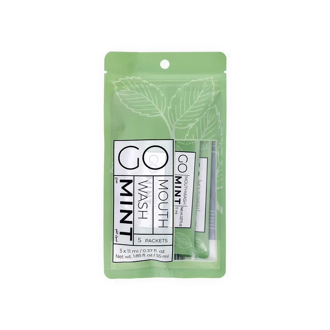 Go Smooth Mint Mouthwash Sachet 5x11ml