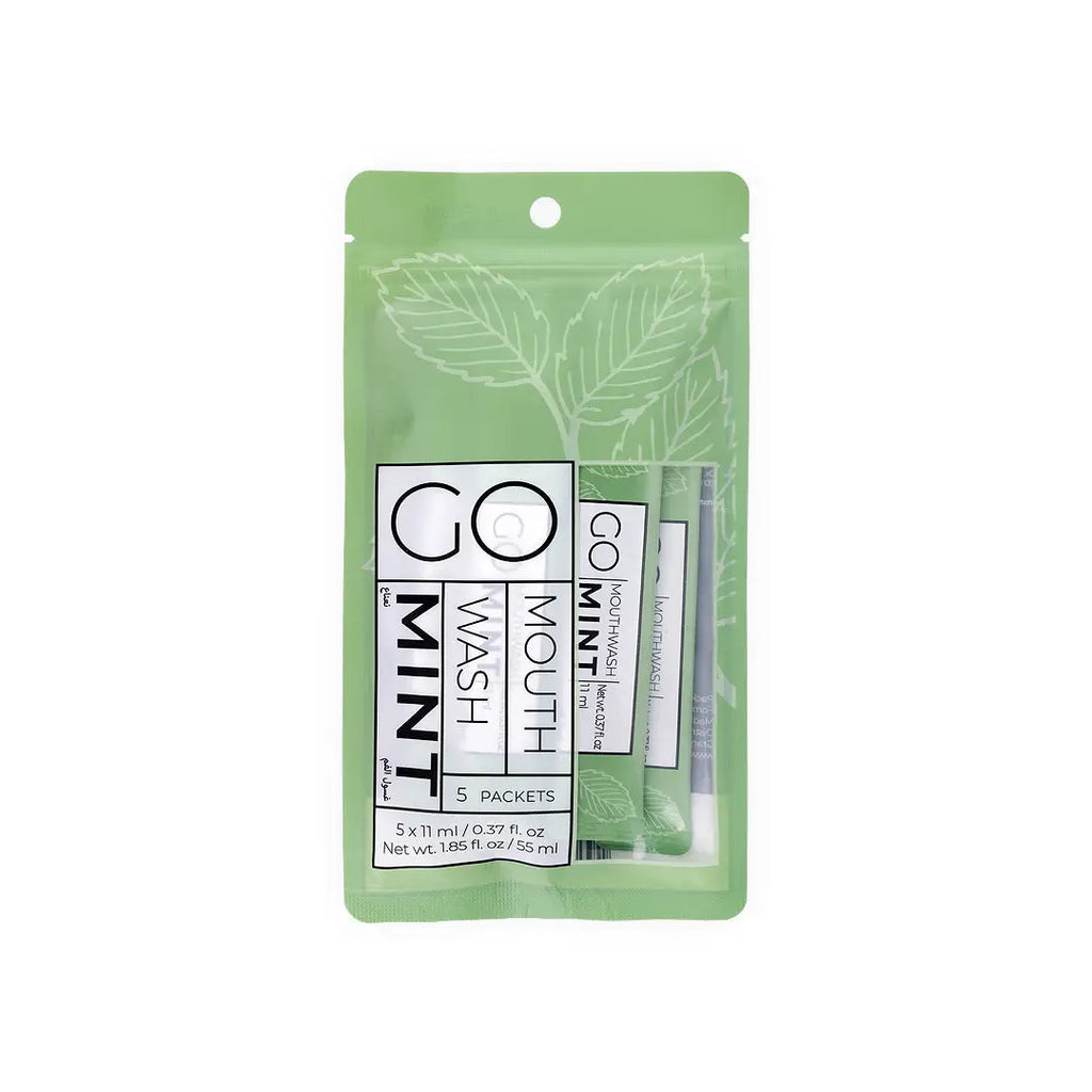 Go Smooth Mint Mouthwash Sachet 5x11ml