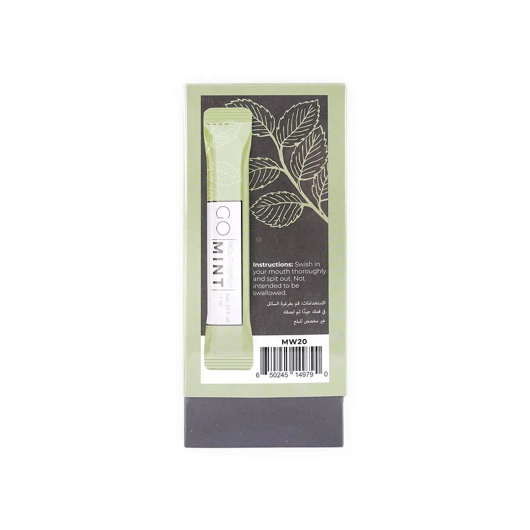 Go Smooth Mint Mouthwash Sachet 20x11ml
