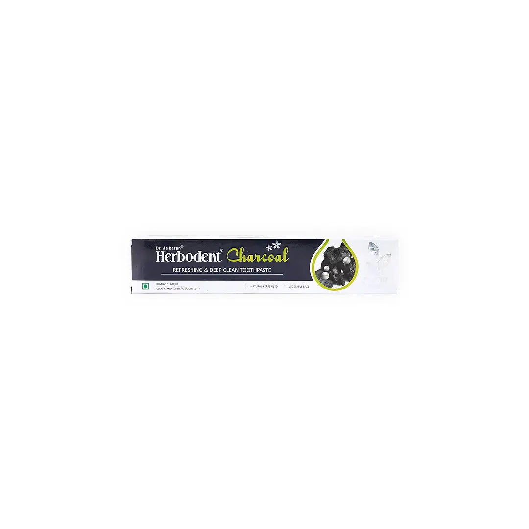 55500-Herbodent Charcoal Toothpaste 100g +1