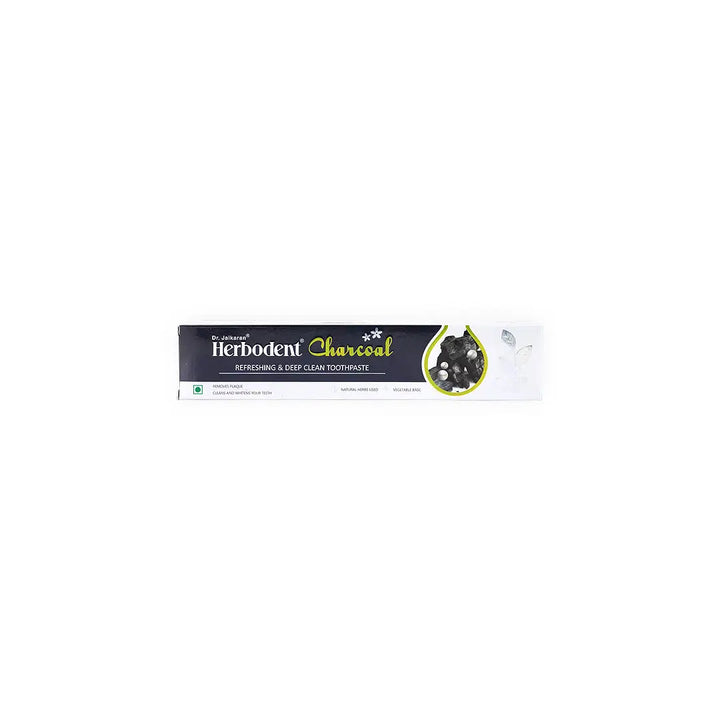 55500-Herbodent Charcoal Toothpaste 100g +1