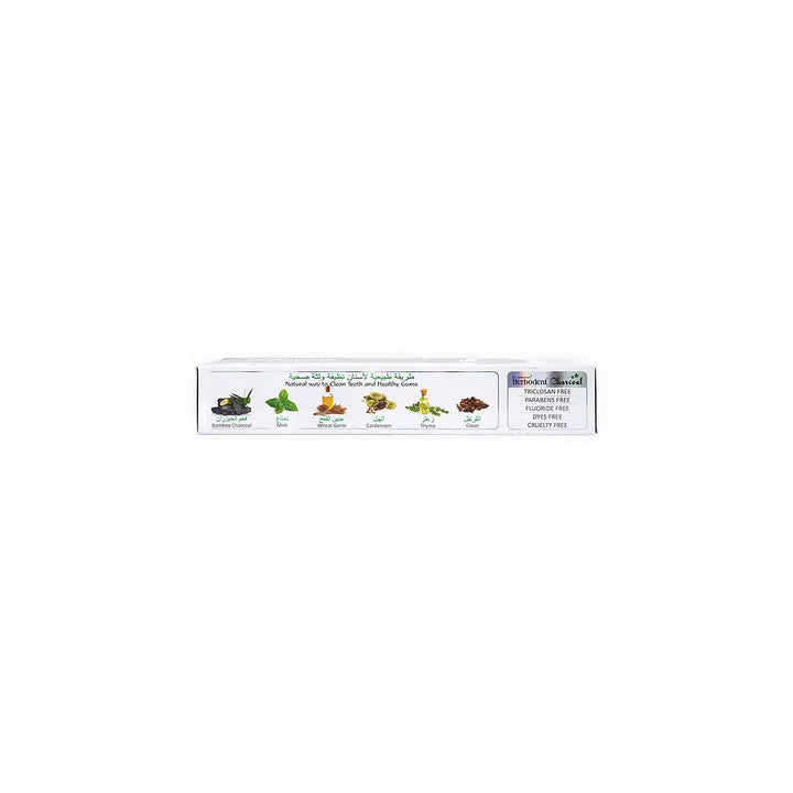 55500-Herbodent Charcoal Toothpaste 100g +2