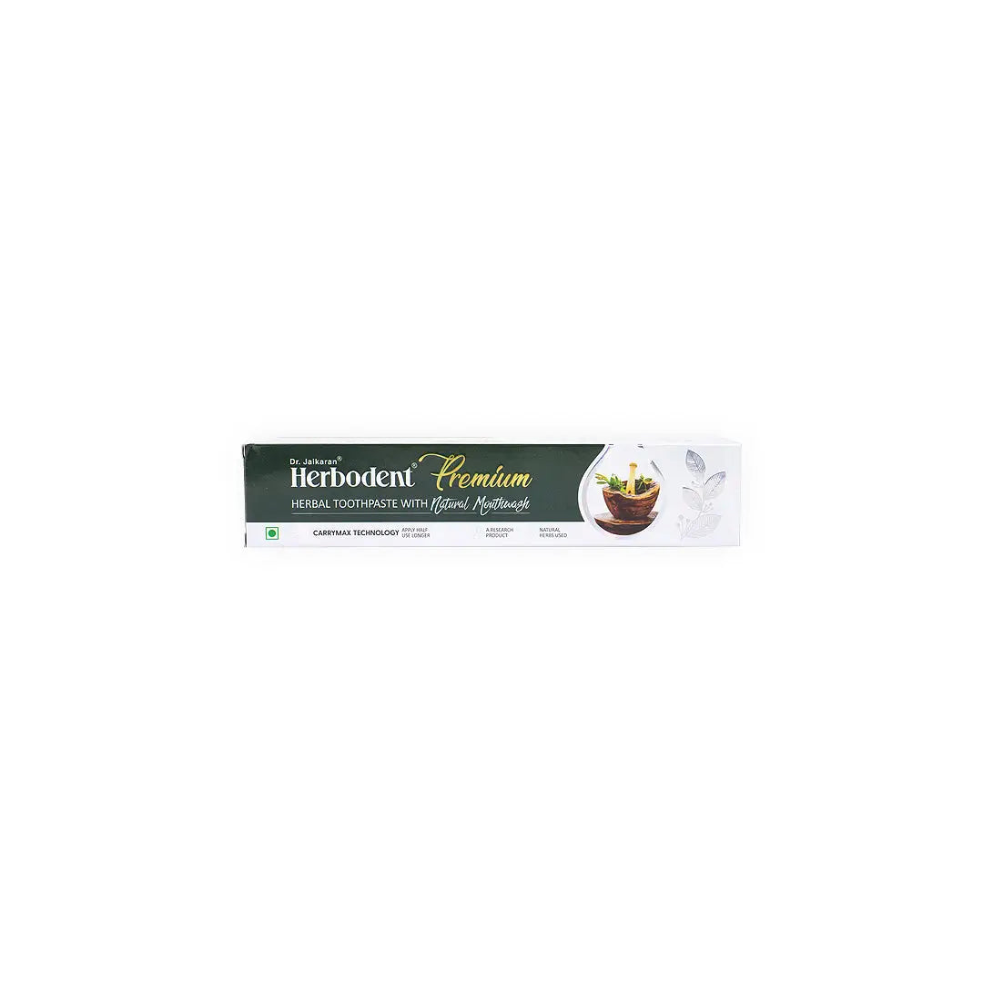 55501-Herbodent Premium Herbal Toothpaste 100g +1