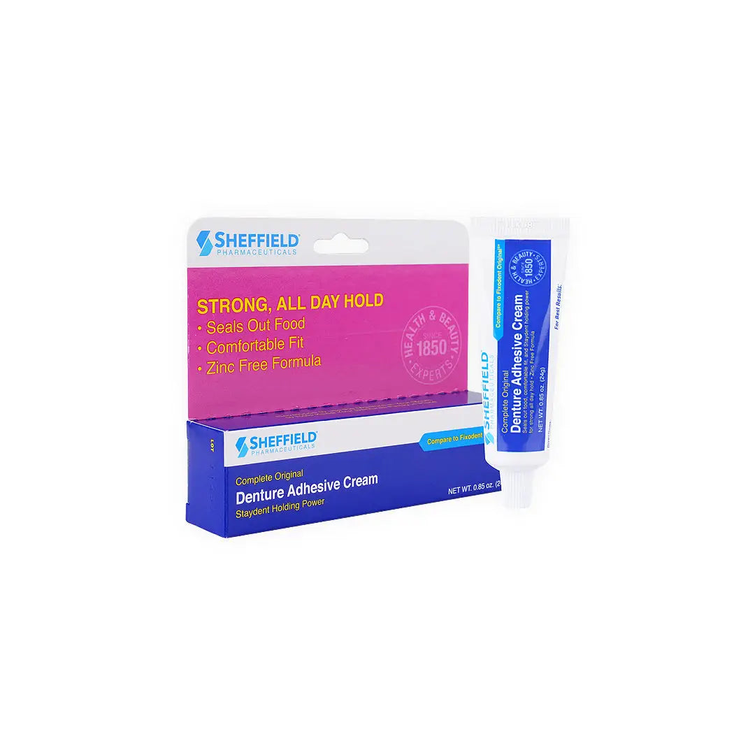 55502-Sheffield Denture Adhesive Cream 24g