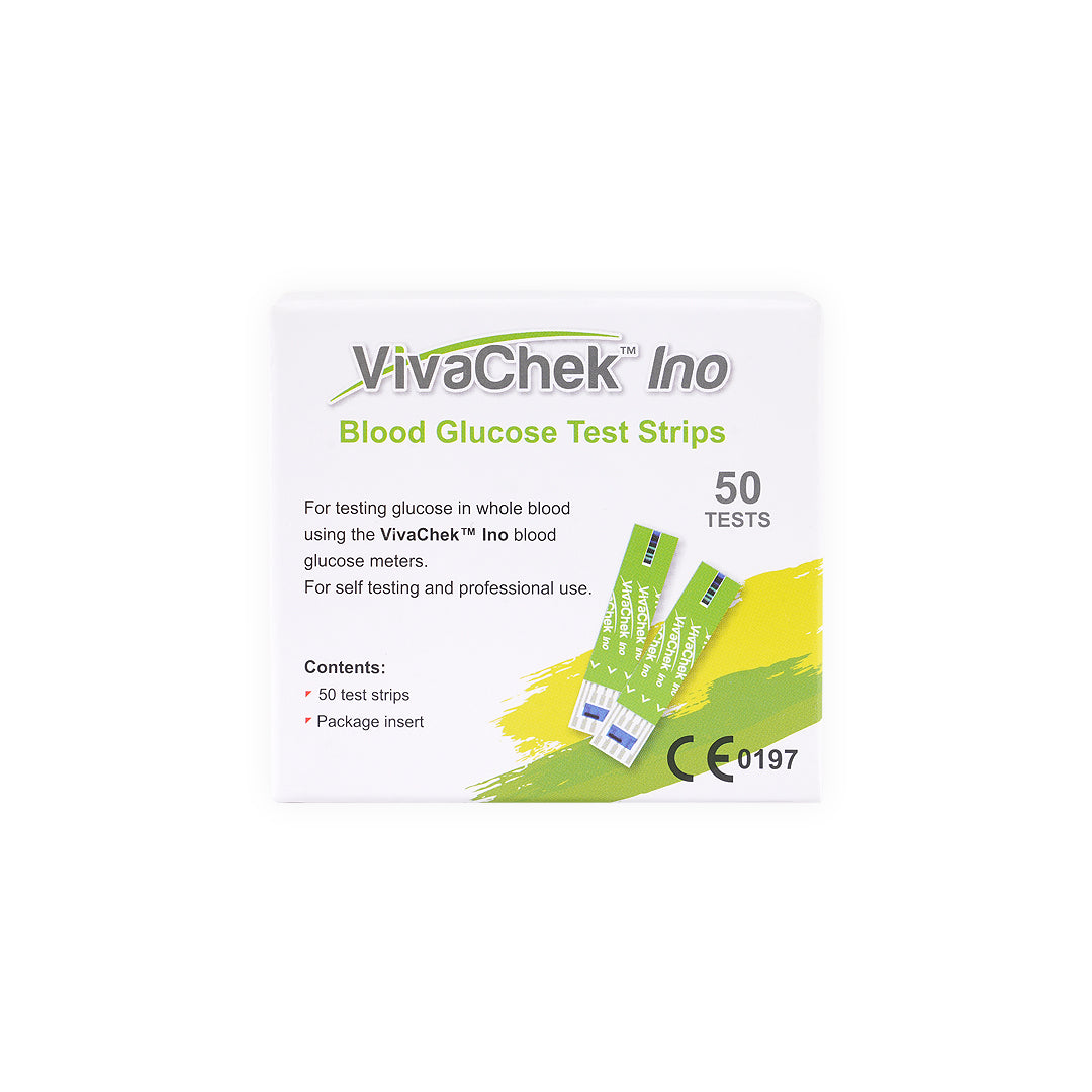 Vivachek Ino Blood Glucose 50 Test Strips