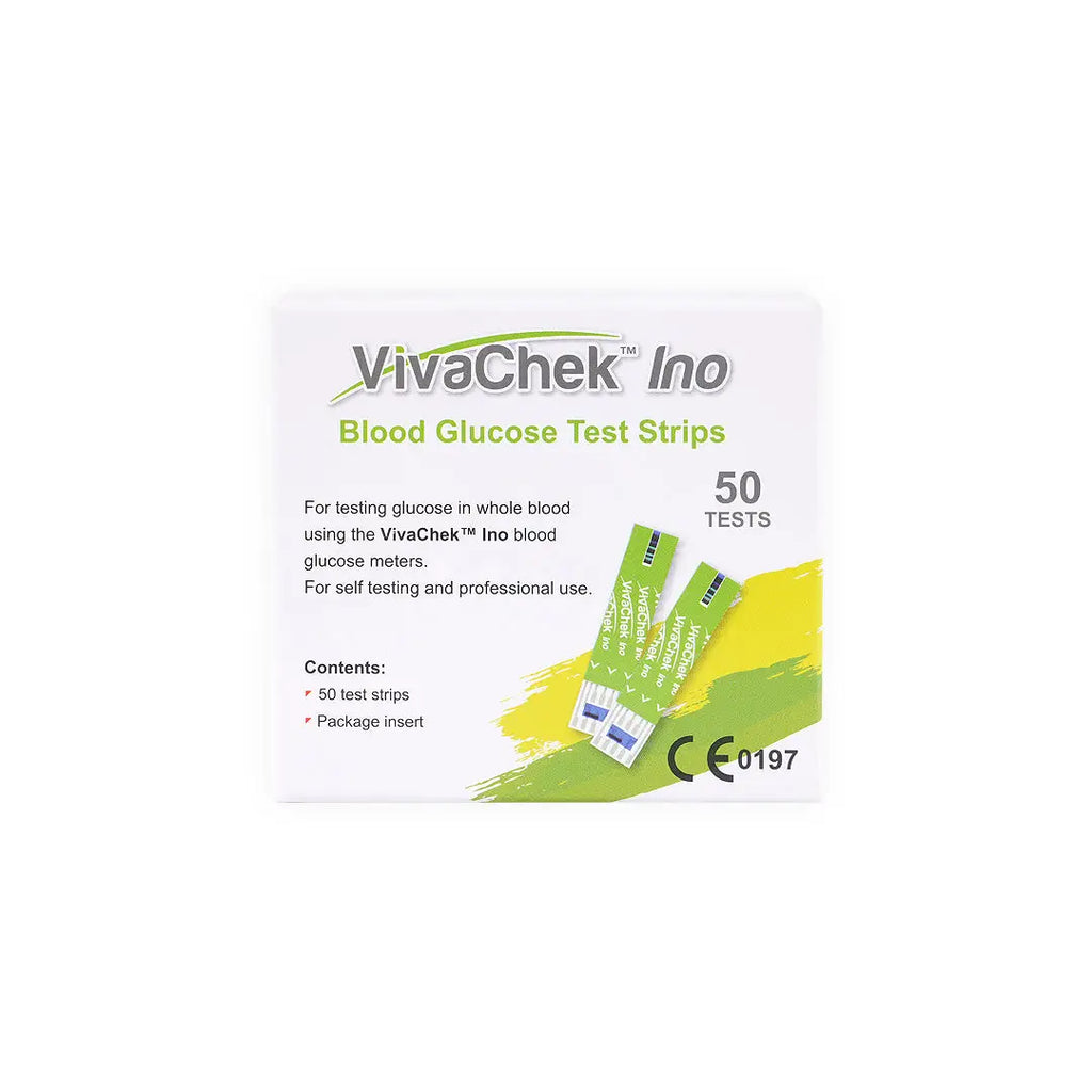 Vivachek Ino Blood Glucose 50 Test Strips