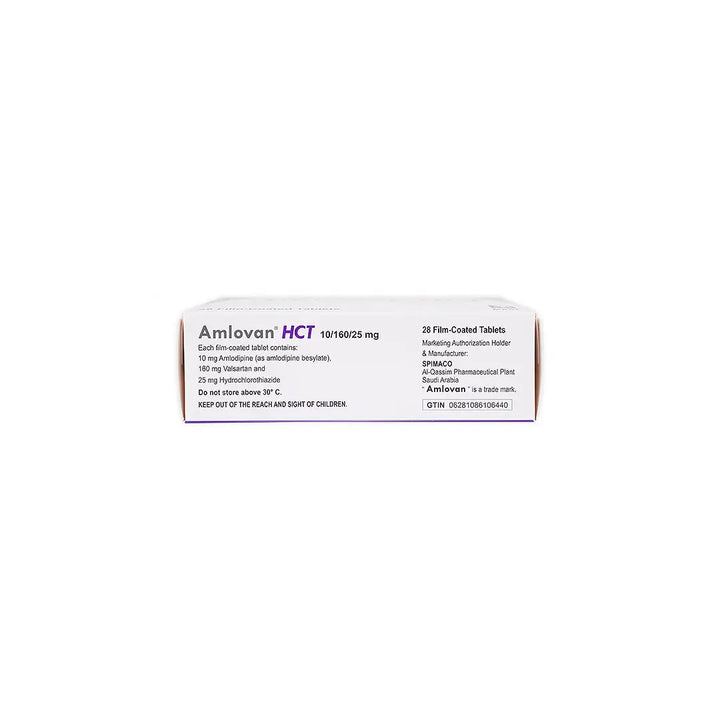 55514-Amlovan HCT 10mg/160mg/25mg 28 Tablets +1