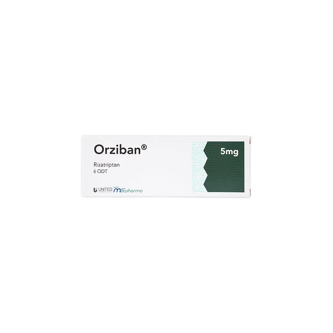 Orziban Rizatriptan 5mg ODT 6Tabs
