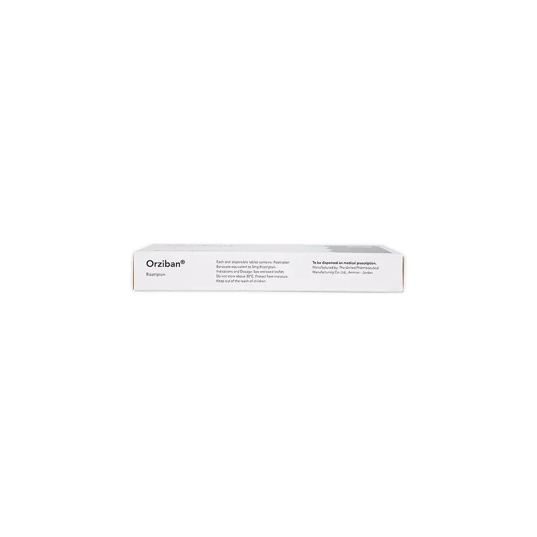 Orziban Rizatriptan 5mg ODT 6Tabs

