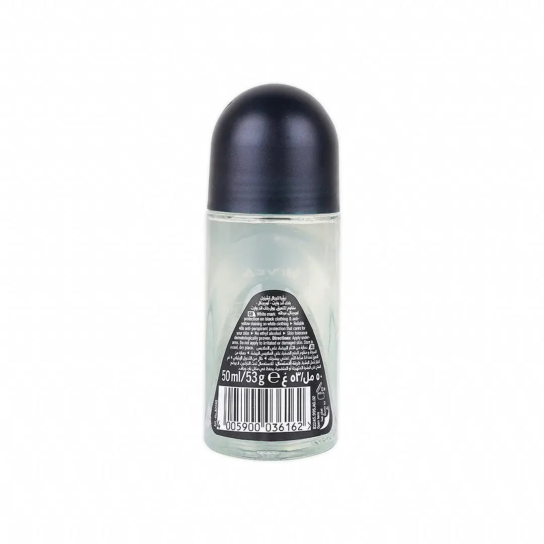 55516-Nivea Men Invisible B&W Deo Roll On 48h 50ml-Original +1