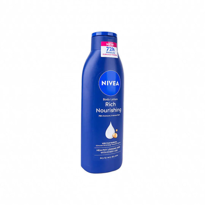 55518-Nivea Rich Nourishing Body Lotion 72hr 250ml +2