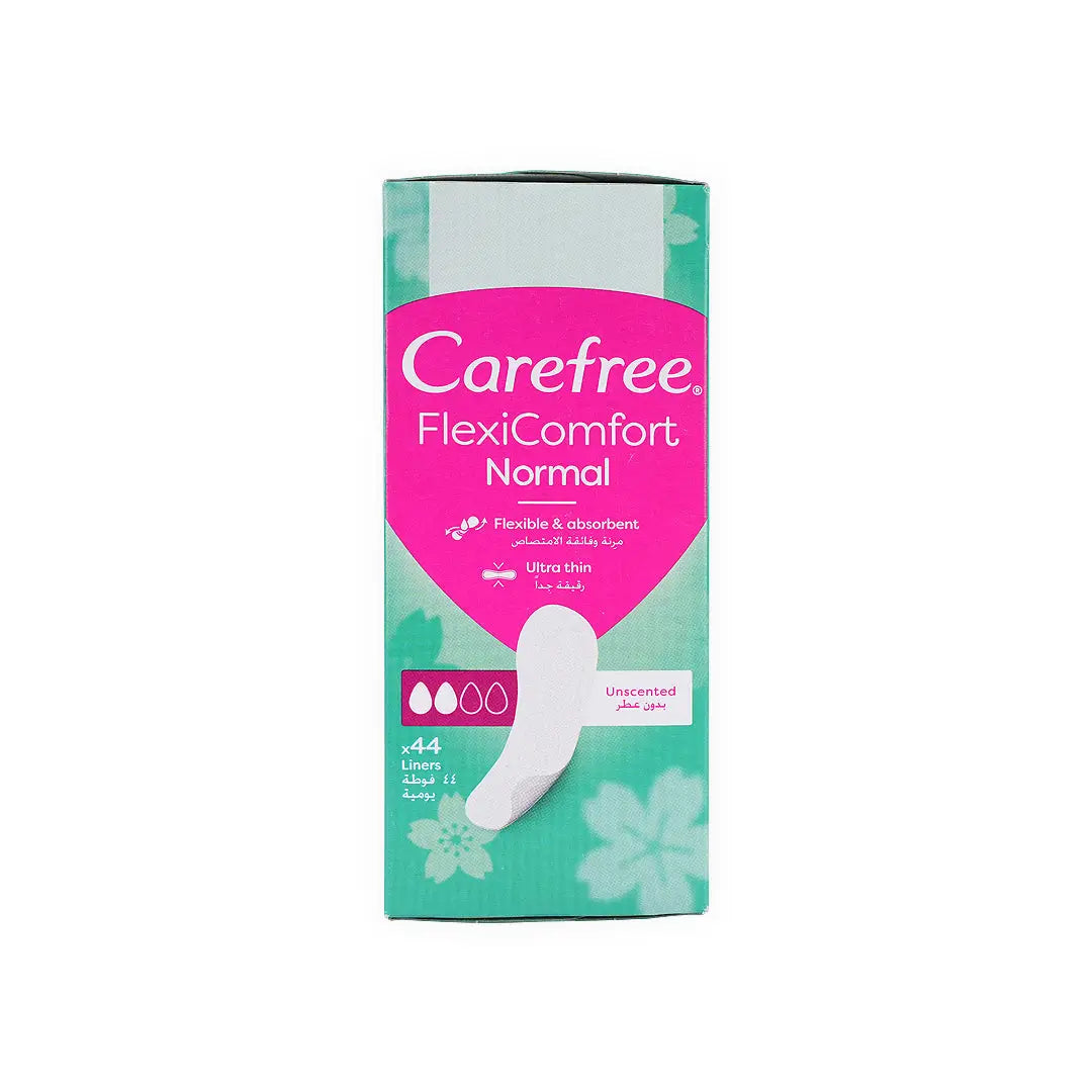 Carefree Flexi Comfort Normal Ultra Thin 44Pc-Unscented
