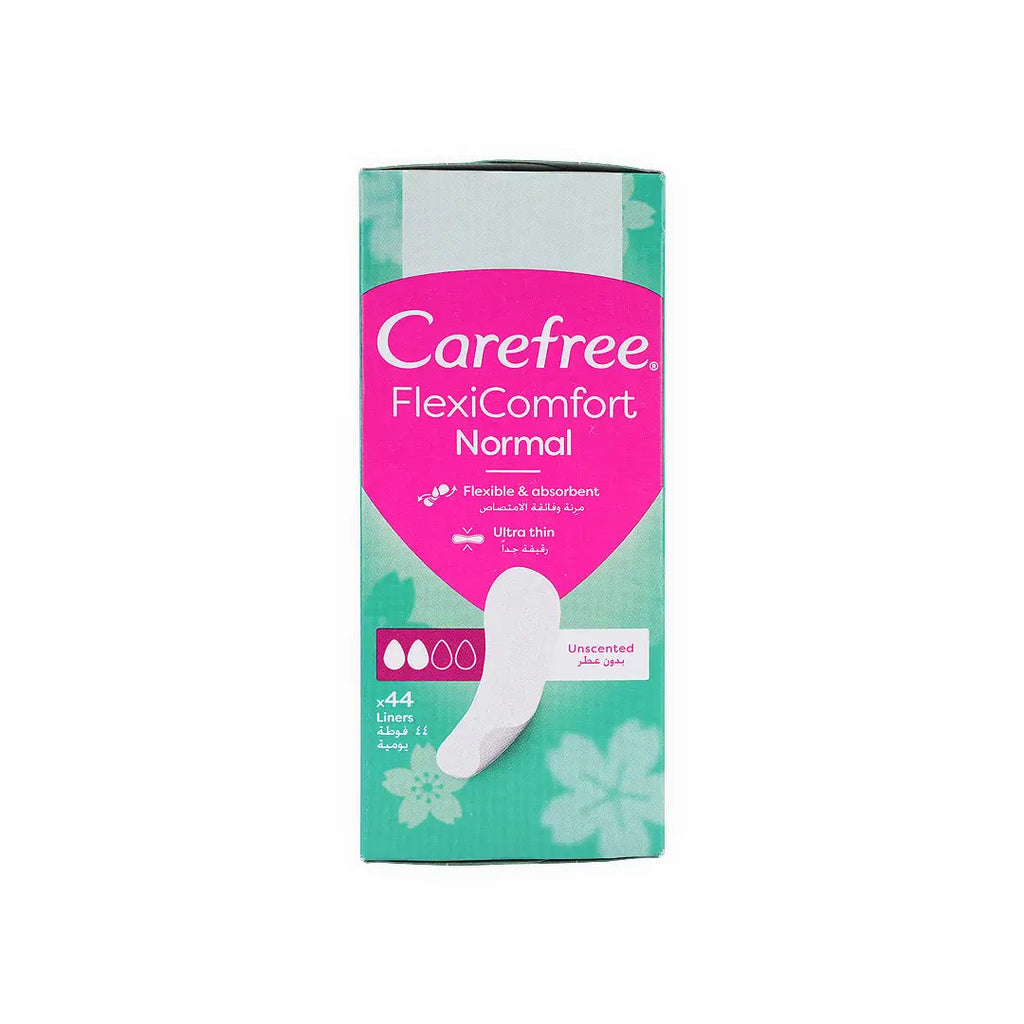 Carefree Flexi Comfort Normal Ultra Thin 44Pc-Unscented
