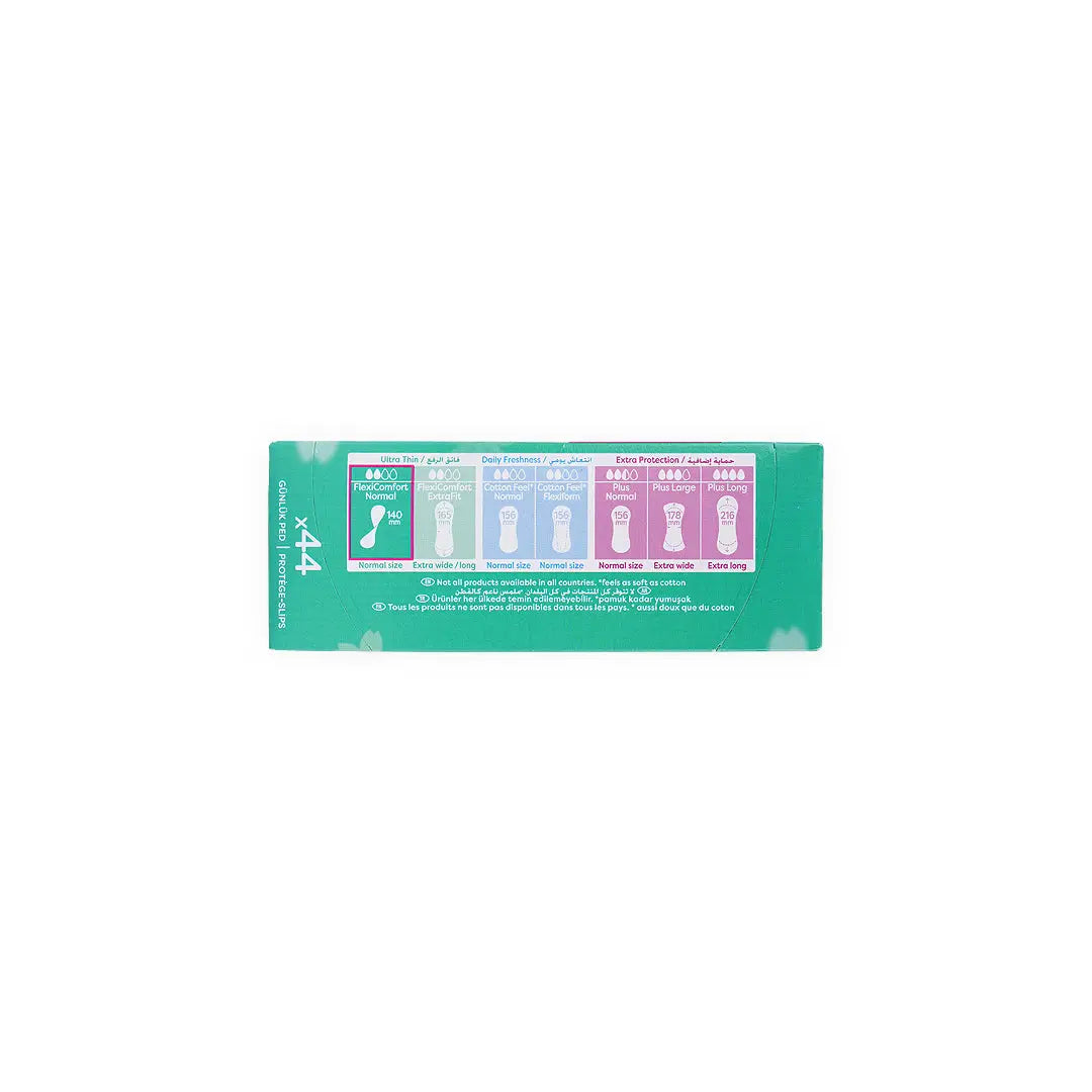 Carefree Flexi Comfort Normal Ultra Thin 44Pc-Unscented
