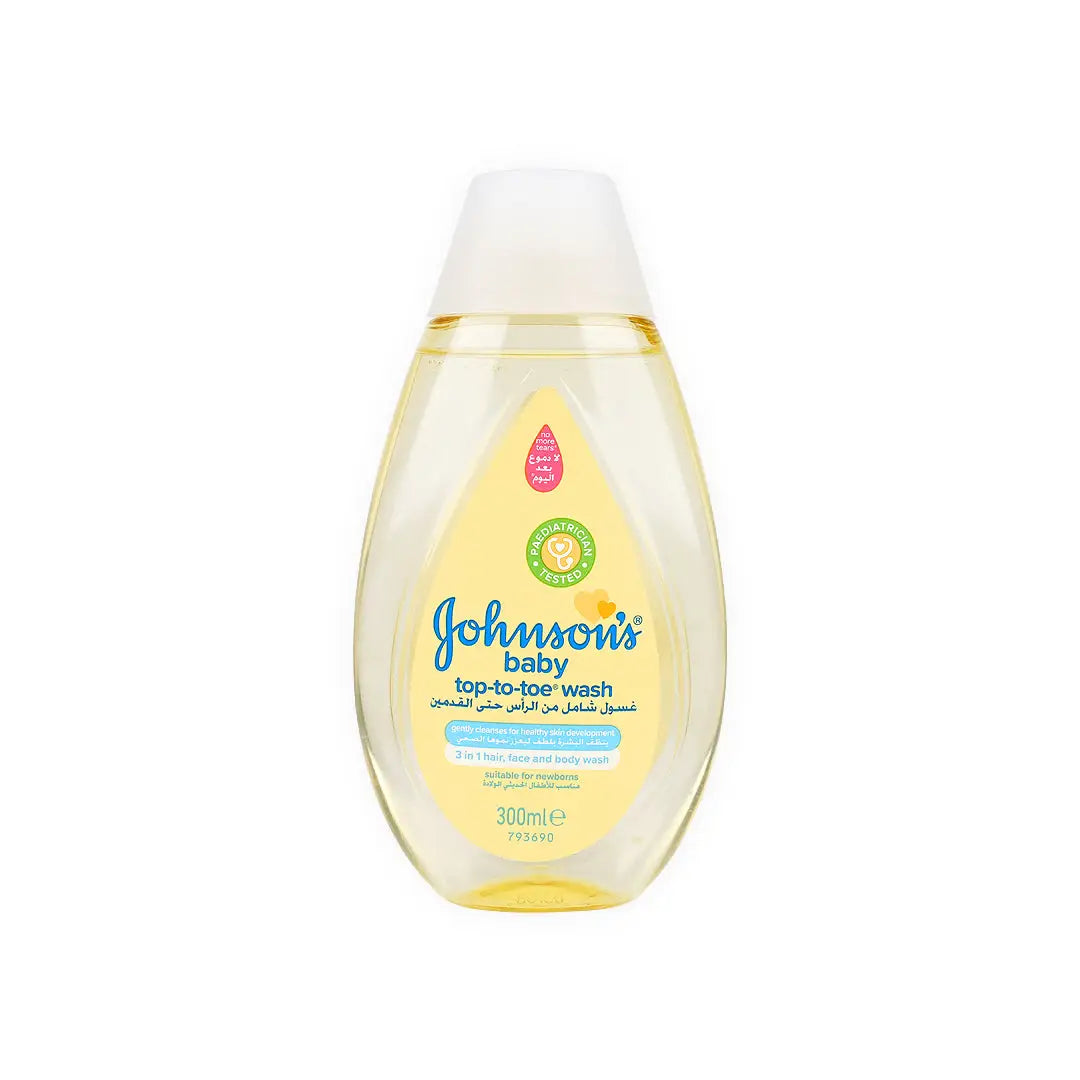55546-Johnson's Baby 3in1 Hair Face And Body Wash 300ml