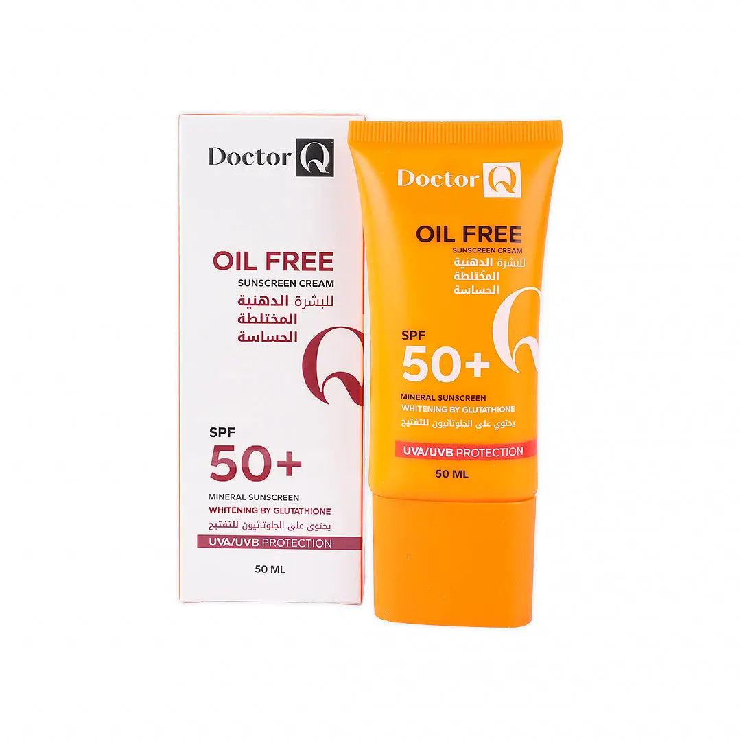 Dr.Q Spf50+Oil Free Sunscreen Cream 50ml 1+1
