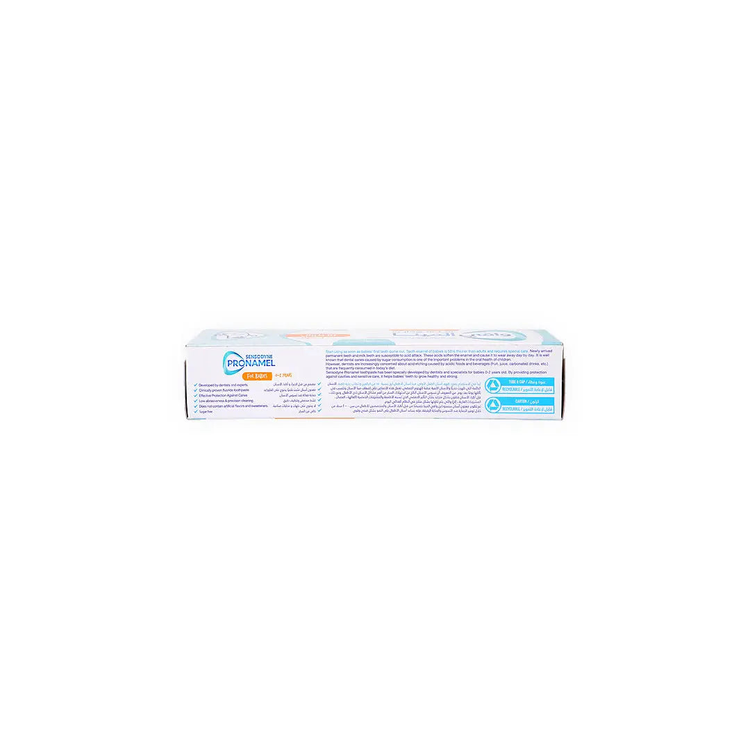 Sensodyne Pronamel 0-2 Babies Toothpaste-GS094
