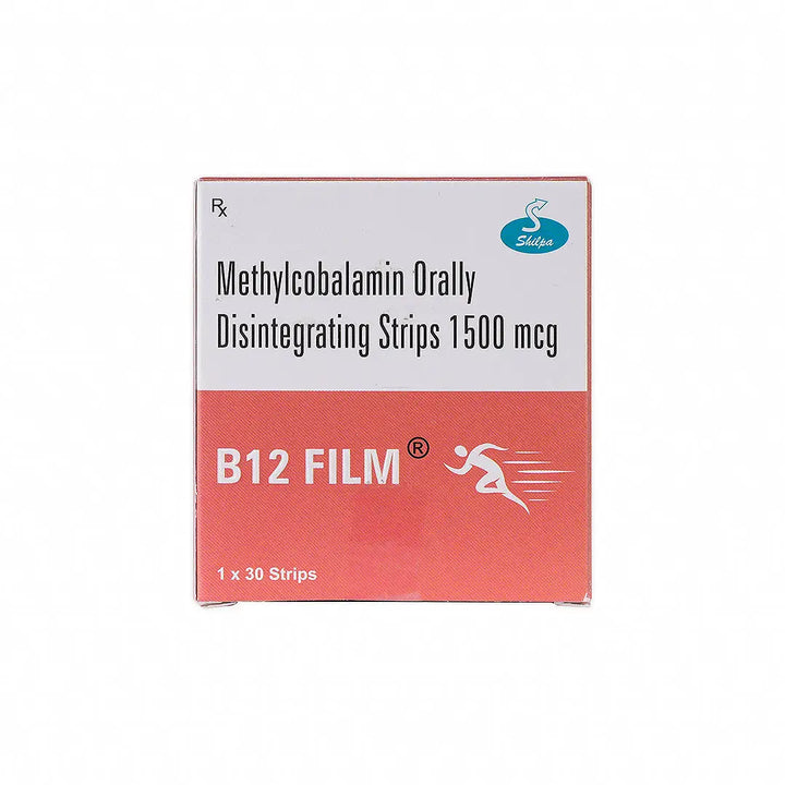 55551-B12 Film Methylcobalamin 1500mcg 30 Strips