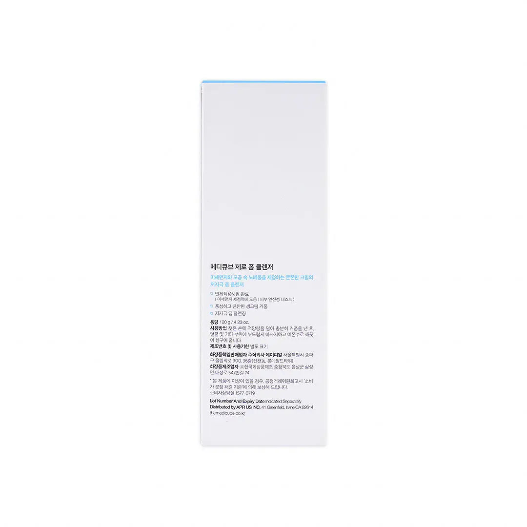 Medicube Zero Foam Cleanser 120g