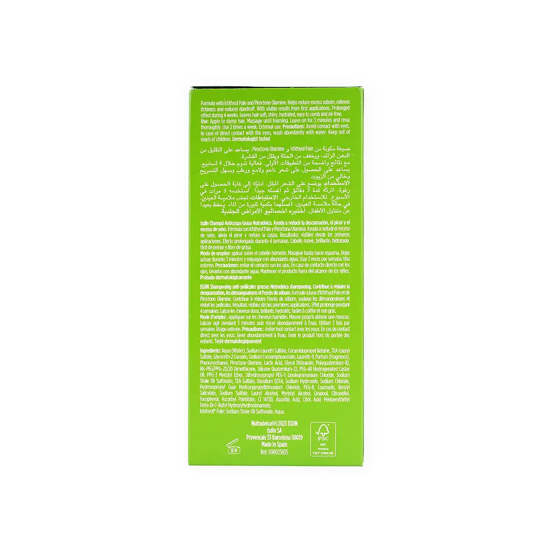 Isdin Nutradeica Oily Dandruff Shampoo 200ml