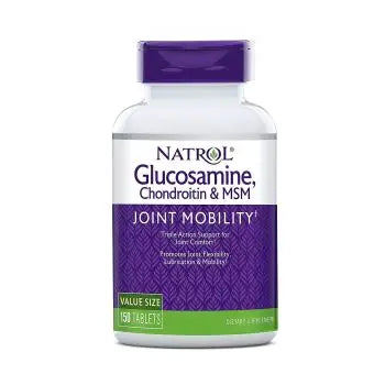 NATROL GLUCOSAMINE + CHONDROITIN + MSM 150 TAB