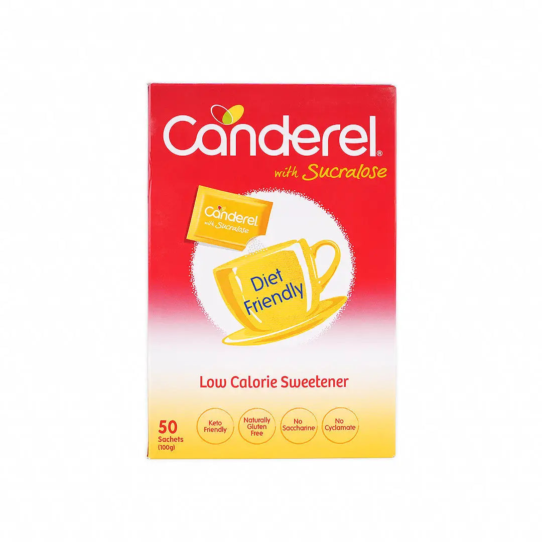 Canderel Sweetener Sucralose Sachets 50pcs