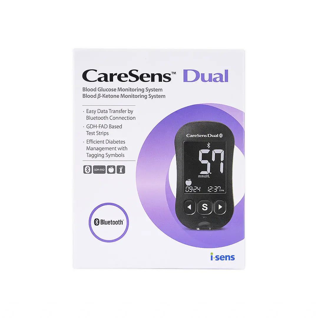 55570-CareSens Dual Ketone &Glucose Meter+10 Glucose Strips +1