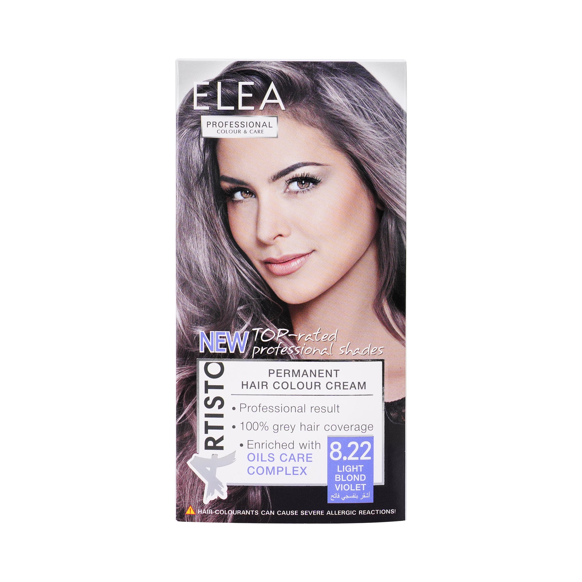 55580-Elea Hair Colour No. 8.22 - Light Blond Violet +1