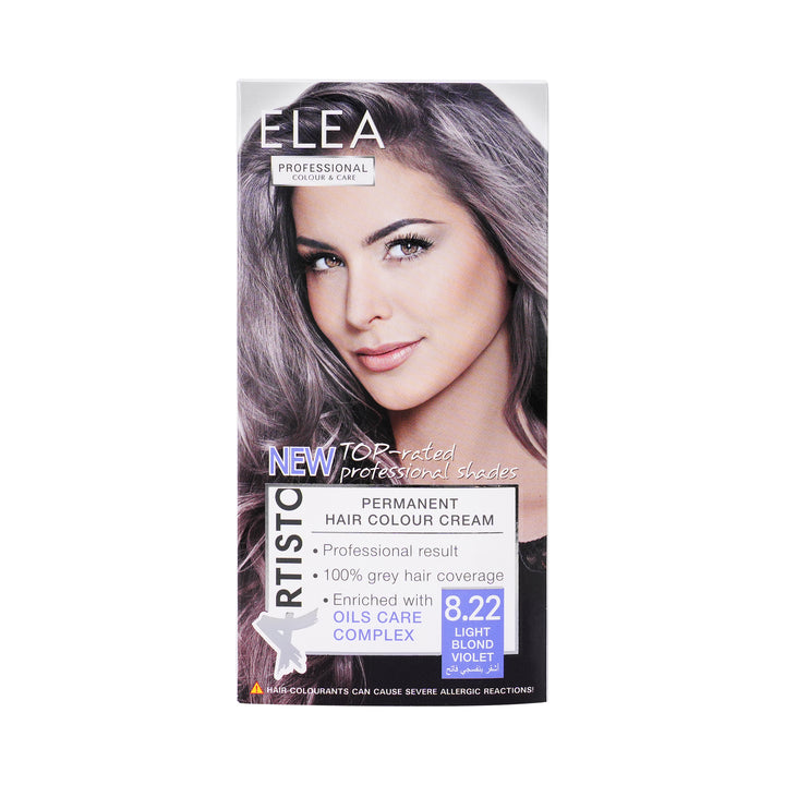55580-Elea Hair Colour No. 8.22 - Light Blond Violet +1
