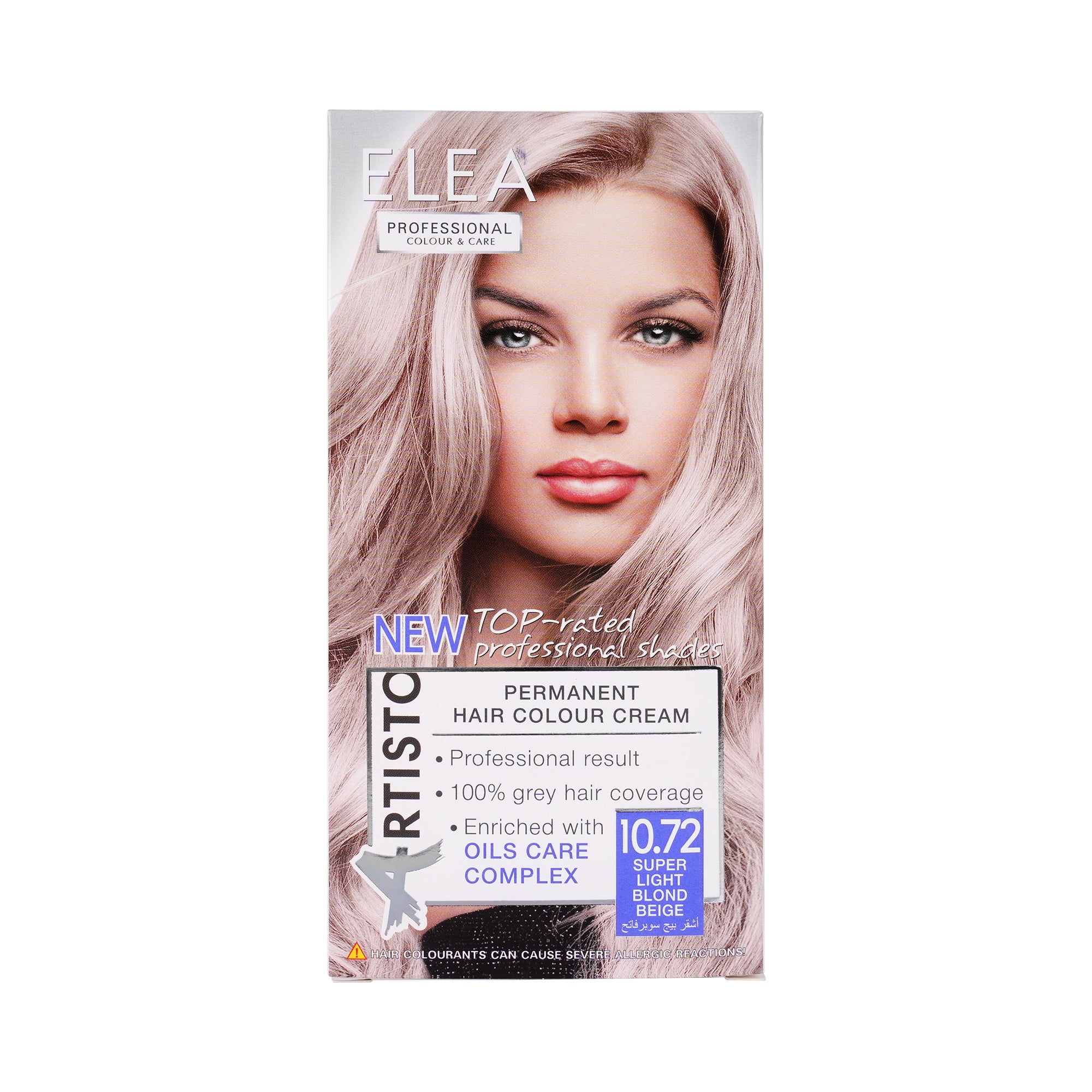 55581-Elea Hair Colour No. 10.72 - Super Light Blond Beige +1