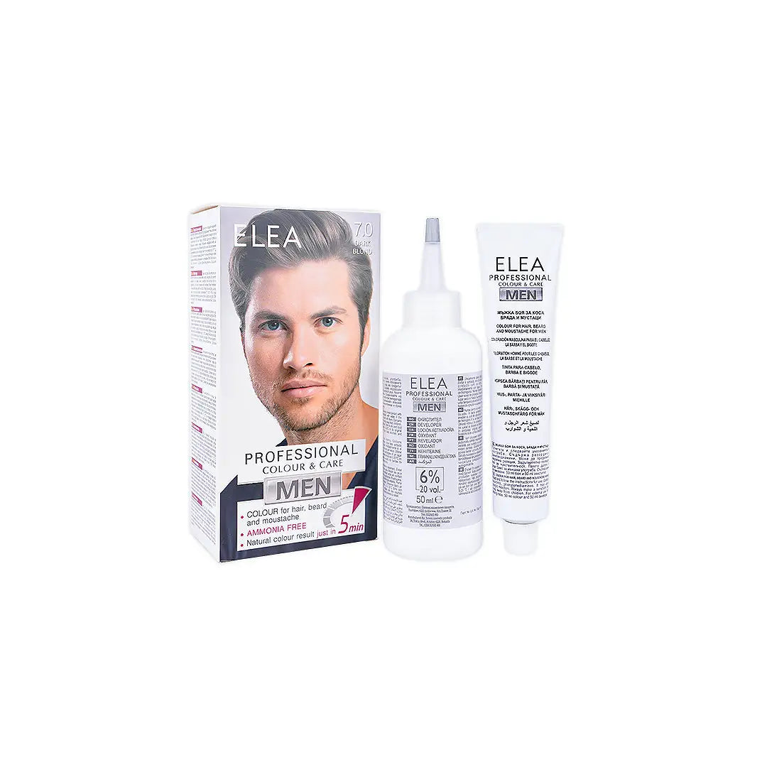 55585-Elea Men Hair Colour No.7 - Dark Blond