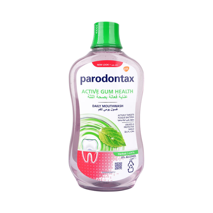 55592-Parodontax Active Gum Herbal Daily Mouthwash 500ml