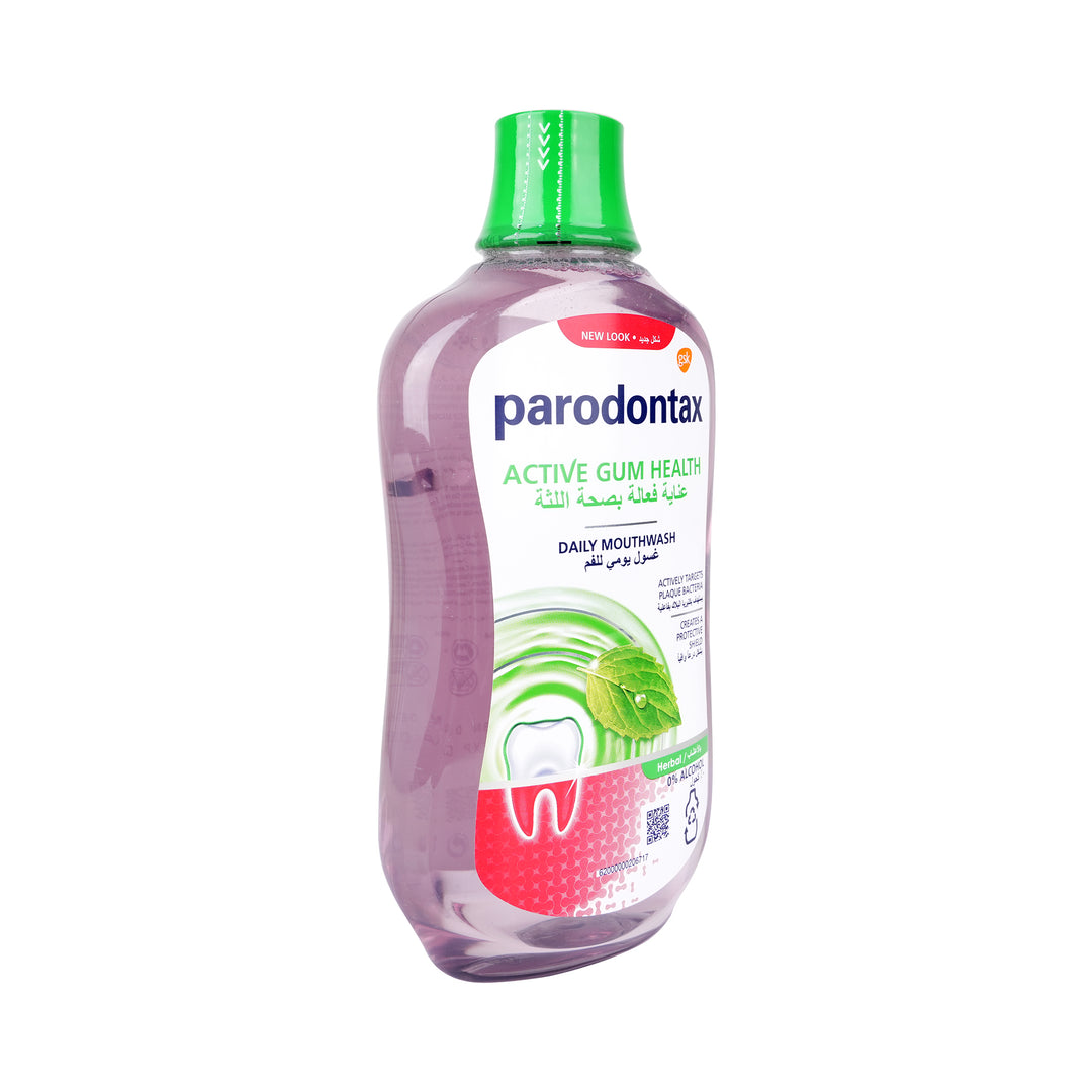 55592-Parodontax Active Gum Herbal Daily Mouthwash 500ml +1