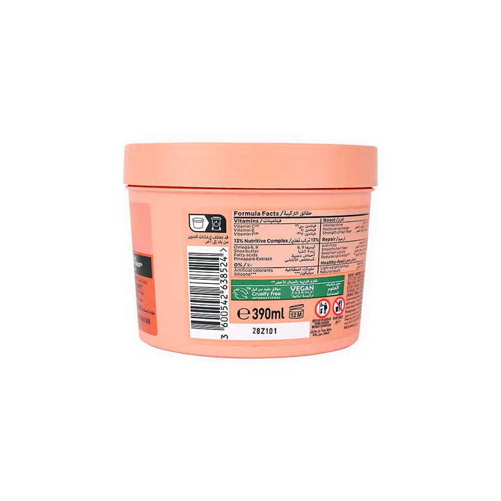 55598-Garnier Ultra Doux Anti-Breakage Hair Food 390ml- Pineapple +1