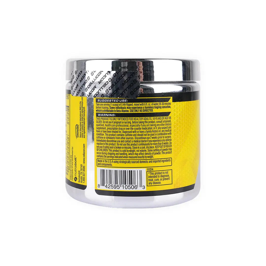 55605-Cellucor C4 Ripped Icy Blue Razz 30 Servings 189g +1