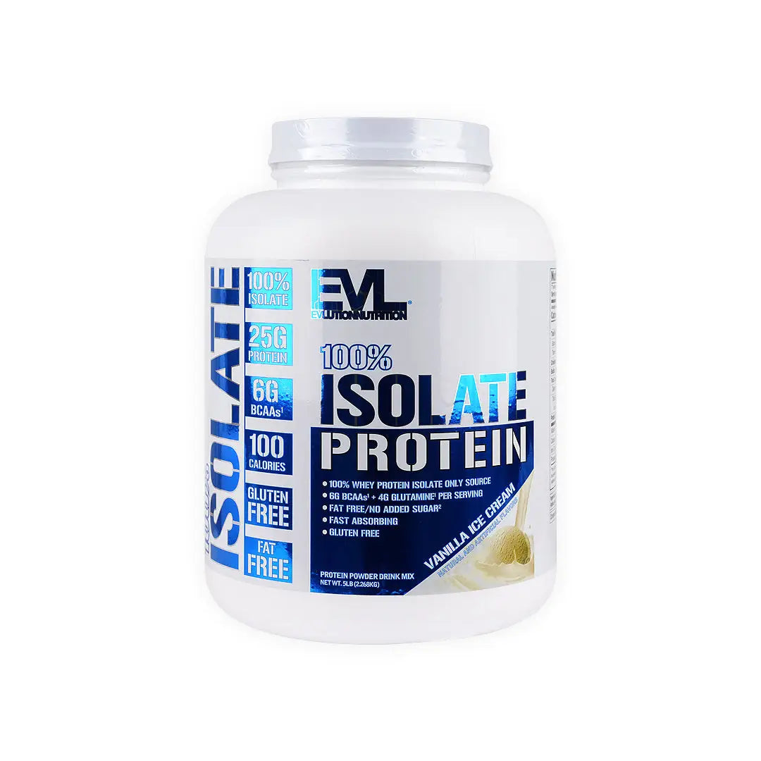 Evl Isolate Protein Vanilla Ice Cream 2.268Kg

