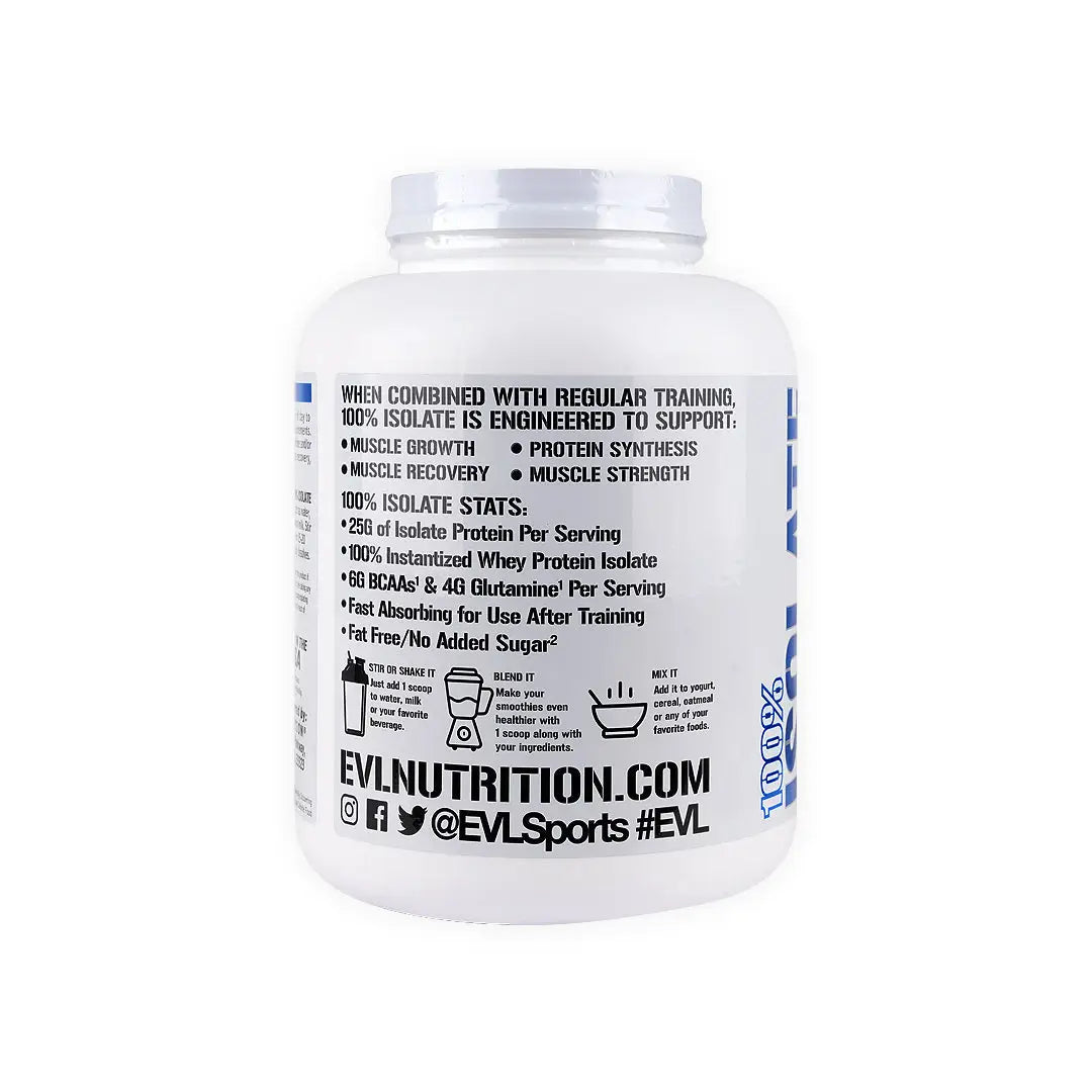 Evl Isolate Protein Vanilla Ice Cream 2.268Kg
