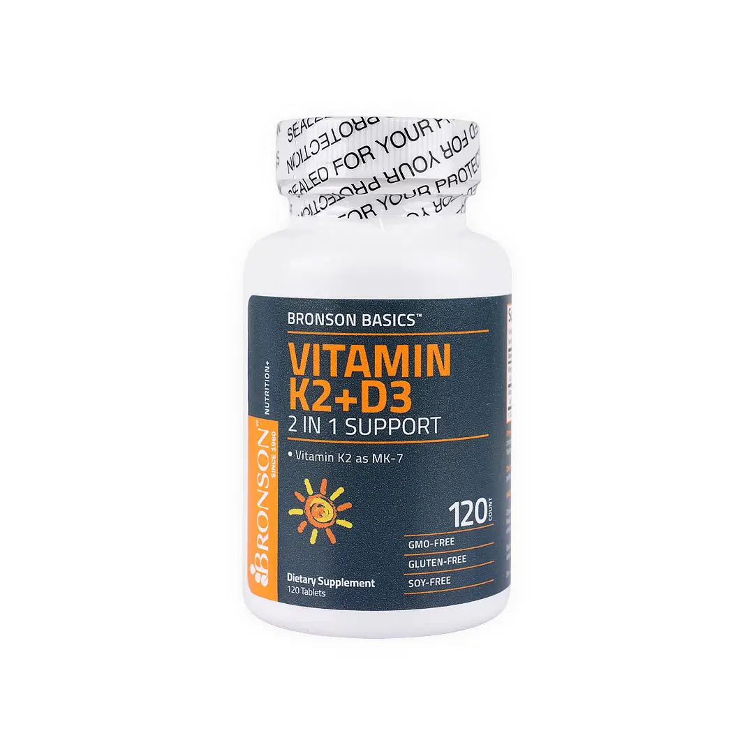 55607-Bronson Vitamin K2+D3 120 Tablets +2