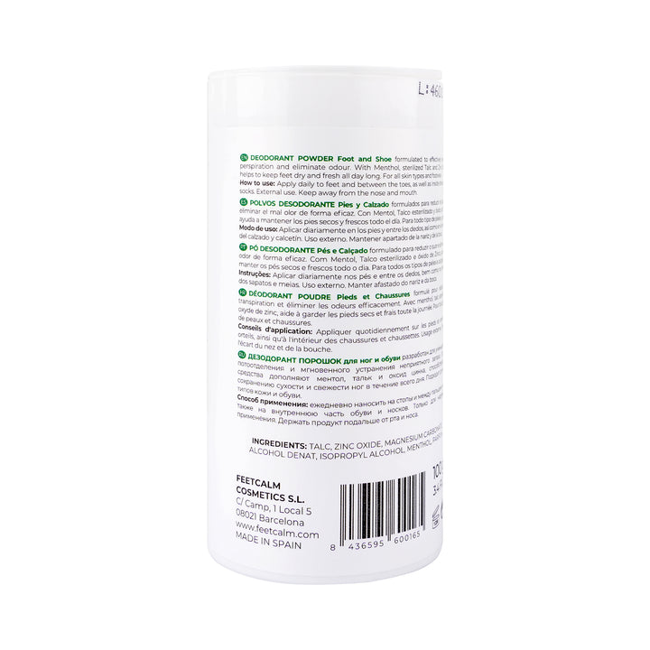 55614-Feet Calm Deodorant Powder 100gm +2