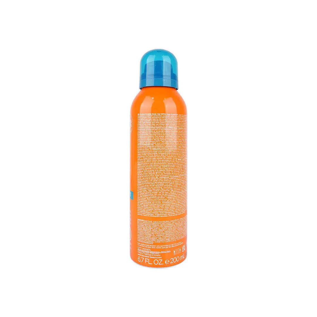 Lancaster Sun Sport Spf50 Cooling Invisible Body Mist 200ml
