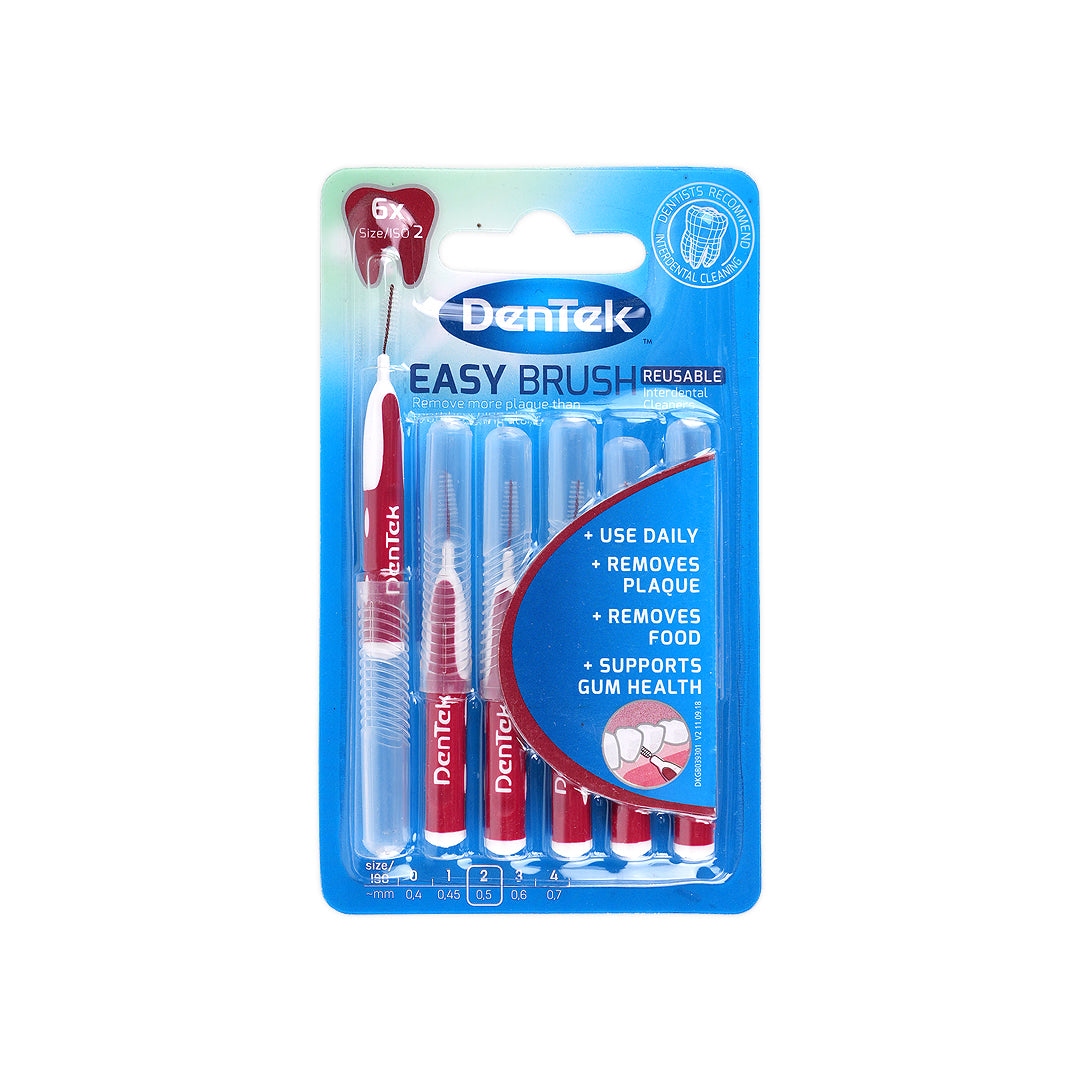 Dentek Easy Brush Interdental Brush 0.5mm-Size 2