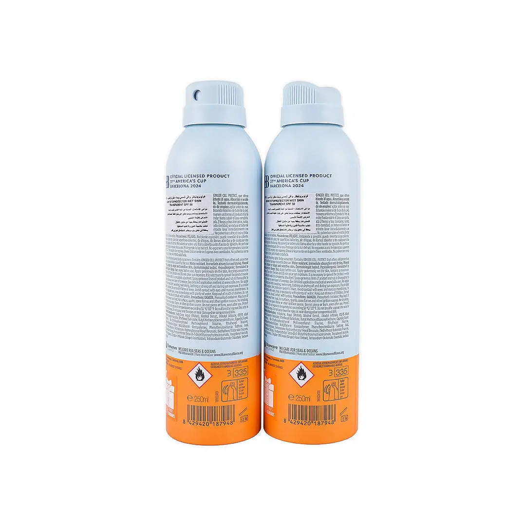 55631-Isdin Fotoprotector Spf50 Transparent Spray 250ml 1+1 +8
