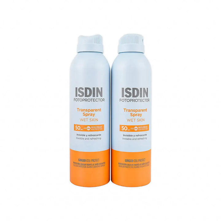 55631-Isdin Fotoprotector Spf50 Transparent Spray 250ml 1+1