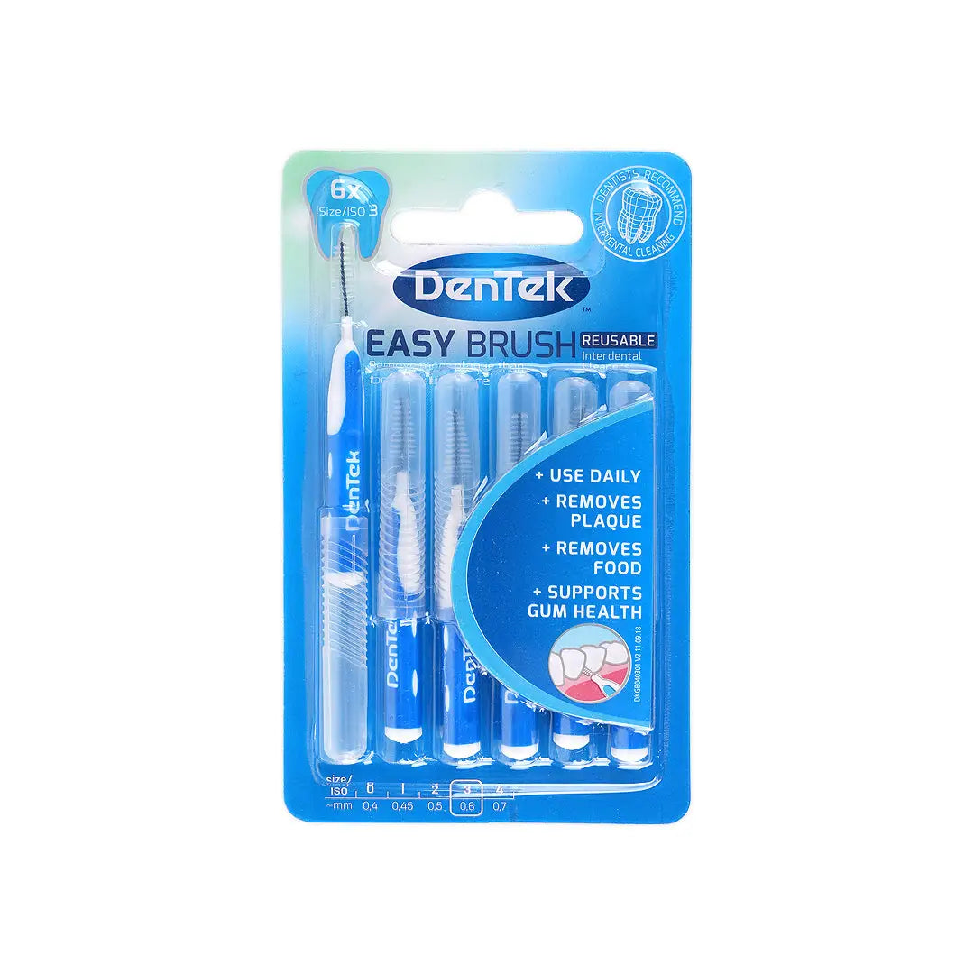 55636-Dentek Easy Brush Interdental Brush 0.6mm-Size 3