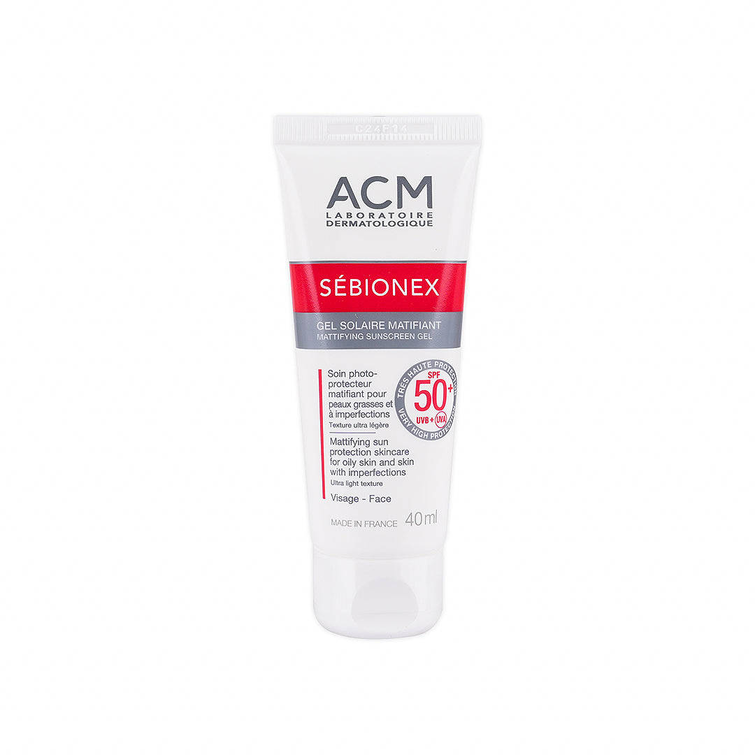 Acm Sebionex Spf50+ Mattifying Sunscreen Gel 40ml