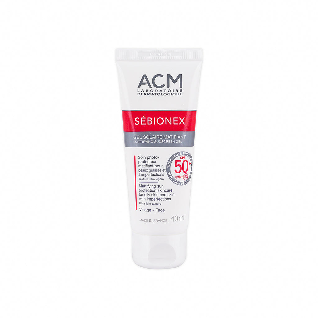 Acm Sebionex Spf50+ Mattifying Sunscreen Gel 40ml